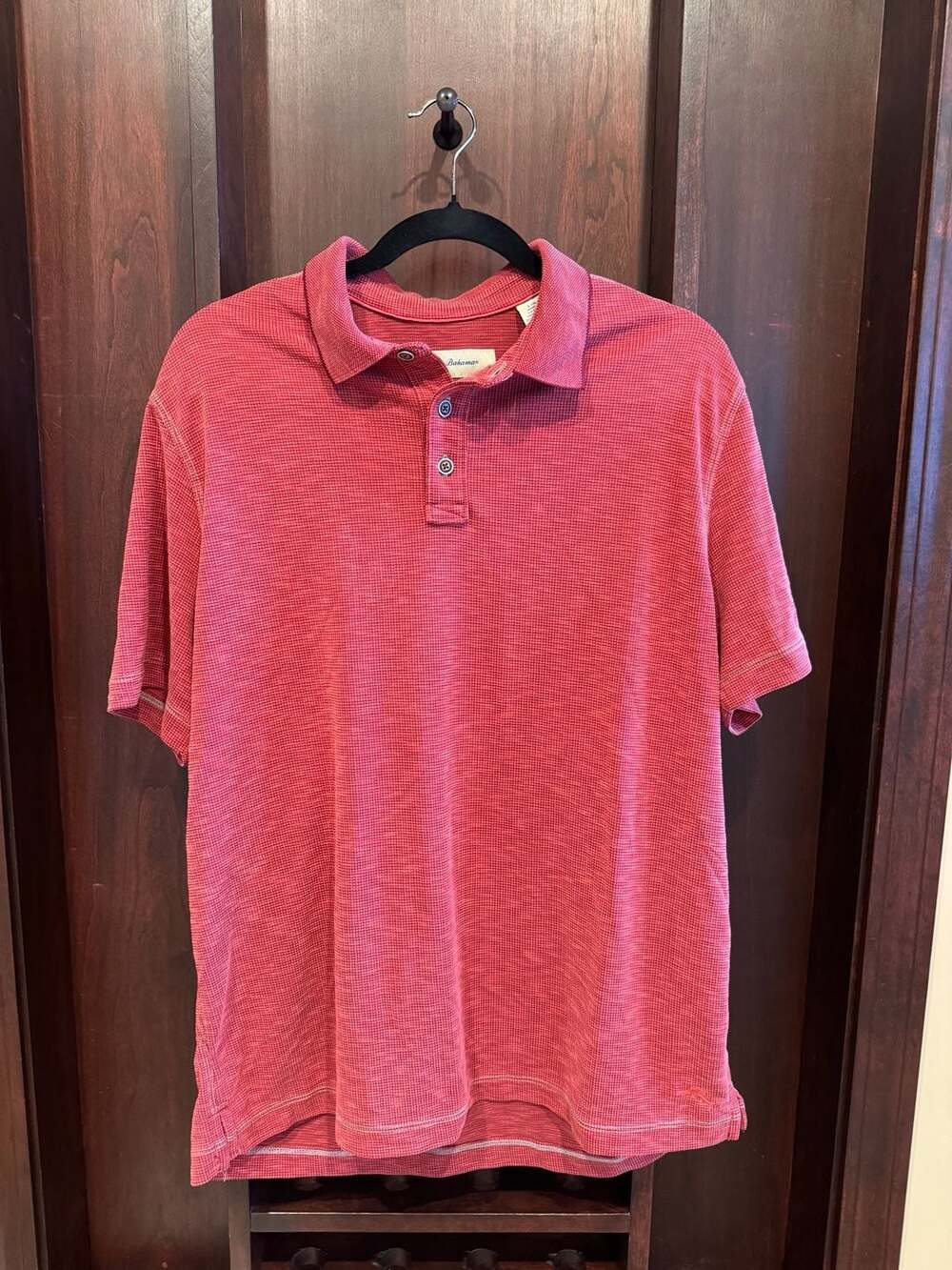 Tommy Bahama IslandZone Supima Cotton Polo Shirt Red XXL